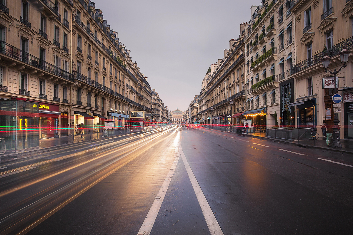Metro de Paris por fuera